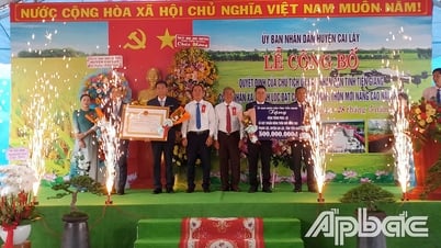 Thạnh Lộc đạt chuẩn xã nông thôn mới nâng cao