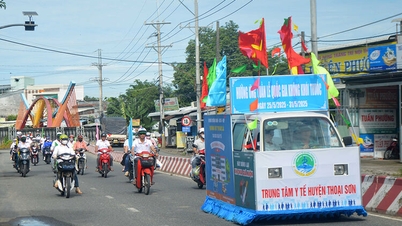 An Giang mít-tinh hưởng ứng Tuần lễ quốc gia không khói thuốc lá