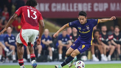 Báo quốc tế đánh giá cao cầu thủ Việt Nam sau khi rực sáng trước Man Utd