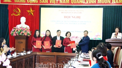 Văn Lâm: Giao, tạm giao biên chế cán bộ, công chức năm 2025