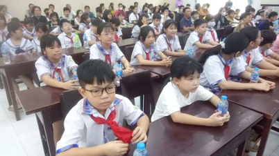 Trang Bang town focuses resources on child care and protection