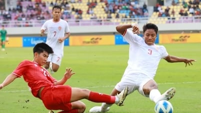 China U16 wins dramatically before the match against Vietnam U16