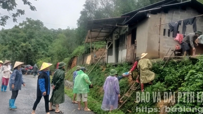 Trang Dinh a estimé les dégâts à 1,2 milliard de VND en raison des fortes pluies - Lang Son Newspaper and Radio and Television Station