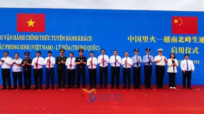 Vận hành chính thức tuyến hành khách xuất nhập cảnh Lối thông quan Bắc Phong Sinh (Việt Nam) - Lý Hỏa (Trung Quốc)