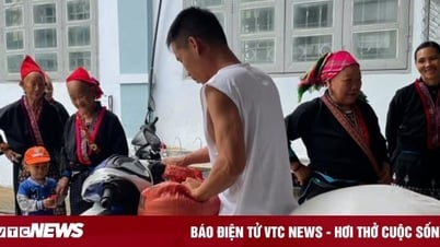Obsequio especial el día de clausura: cada estudiante es 'premiado' con 60 kg de arroz.