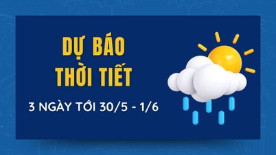 Wettervorhersage für die nächsten 3 Tage vom 30. Mai bis 1. Juni bundesweit: Leichter Regen im Norden, sonnig im Süden, Temperatur allmählich steigend