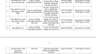 ABBOTT HEALTHCARE Vietnam Company Limited의 건강보호식품 14개 품목에 대한 광고내용인증 취소