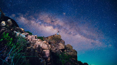 Recorrido nocturno por Con Dao: descubre 3 lugares para ver la impresionante Vía Láctea en medio del mar y el cielo de Vietnam.