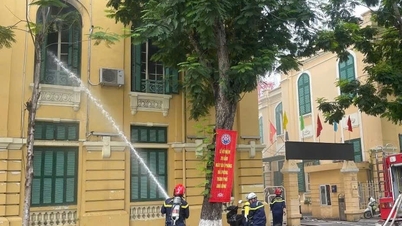 Cháy tại trụ sở cũ Sở Kế hoạch và Đầu tư Hải Phòng
