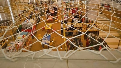 ヴァンハンモールに続いて、フンヴォンプラザもセーフティネットを設置した