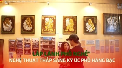 "Lấp lánh phố nghề" – Nghệ thuật thắp sáng ký ức phố Hàng Bạc