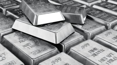 Giá bạc hôm nay 30/5/2025: Giá bạc tăng nhẹ khi chỉ số chứng khoán Mỹ đạt mức cao nhất trong ba tháng