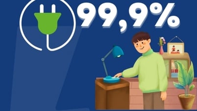 99.9% - 2024년 전국 가구 중 일상생활에 전기를 사용하는 가구의 비율입니다.