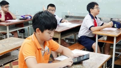 Le taux de compétition pour la 6e année à l'école Tran Dai Nghia est plus élevé que l'année dernière.