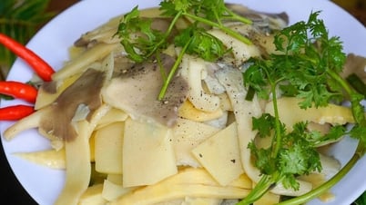 Thưởng thức măng núi
