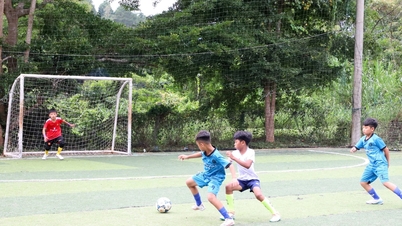 U11 Gia Nghia បាន​យក​ឈ្នះ U11 Dak Song ដោយ​ពិន្ទុ ៣ – ១
