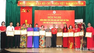 Hội nghị điển hình tiên tiến Hội Chữ thập đỏ tỉnh lần thứ IV, giai đoạn 2020 - 2025