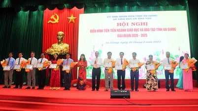 An Giang tuyên dương 61 tập thể, 50 cá nhân tiêu biểu của ngành giáo dục đào tạo giai đoạn 2020-2025