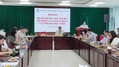 Đổi mới giáo dục phổ thông, ứng dụng AI trong các môn học xã hội