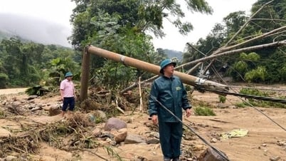 Images of mountainous districts in Nghe An devastated after flash floods at midnight
