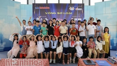 Sôi động vòng sơ loại cuộc thi "Tìm kiếm tài năng MC nhí 2025"