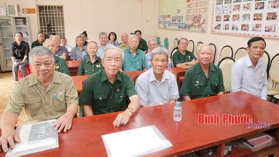 退役軍人連絡委員会第212グループと第213グループが伝統的な会合を開催した。
