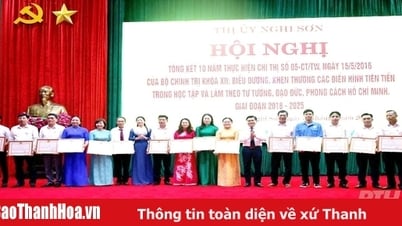 ទីប្រជុំជន Nghi Son សង្ខេប ១០ ឆ្នាំនៃការអនុវត្តសេចក្តីណែនាំលេខ ០៥ របស់ការិយាល័យនយោបាយ