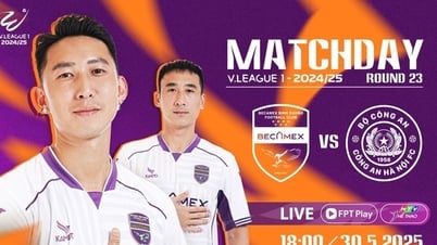Trực tiếp Becamex Bình Dương vs CAHN, 18h00 ngày 30/5: Đại tiệc tấn công