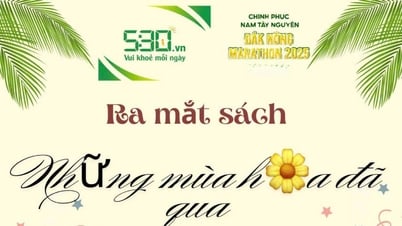 Lancement du livre « La saison des fleurs est passée » au marathon de Dak Nong 2025