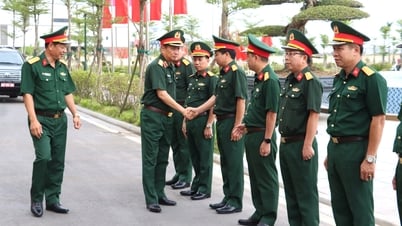 Kiểm tra công tác tổ chức lại Quân sự địa phương tại TP. Huế