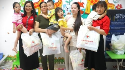 La Sociedad Provincial de la Cruz Roja entregó 30 regalos a los niños del Hospital Provincial de Rehabilitación.