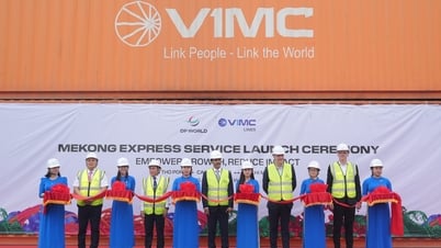 VIMC LINES HỢP TÁC DP WORLD KHAI TRƯƠNG TUYẾN VẬN TẢI MEKONG EXPRESS – BƯỚC CHUYỂN MÌNH CHIẾN LƯỢC CỦA LOGISTICS NỘI ĐỊA VIỆT NAM