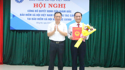 Ông Phạm Minh Thành giữ chức Giám đốc Bảo hiểm xã hội khu vực XXVIII