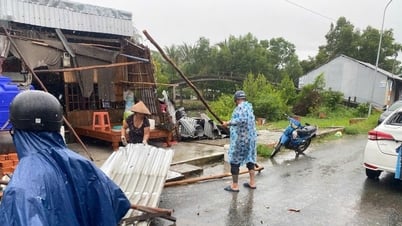 Khẩn trương hỗ trợ người dân khắc phục hậu quả sau trận lốc xoáy