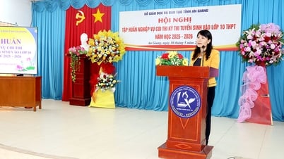 Hội nghị tập huấn nghiệp vụ coi thi Kỳ thi tuyển sinh vào lớp 10