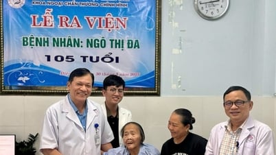 Phẫu thuật thay khớp háng bán phần cho cụ bà 105 tuổi tại Quảng Nam