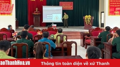Lang Chanh Forest Protection Department strengthens propaganda work on forest protection