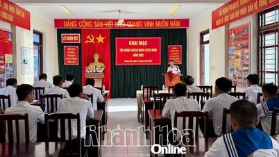 กองพล 957 ฝึกอบรมเจ้าหน้าที่สำรองในปี 2568