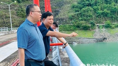 Tổng Giám đốc Tổng công ty Phát điện 1 kiểm tra an toàn vận hành tại Nhà máy Thủy điện Bản Vẽ