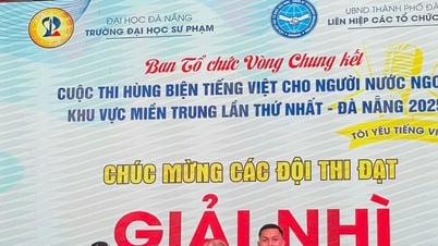 Университет Куангнам занял второе место в конкурсе по говорению на вьетнамском языке для иностранцев.