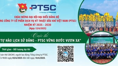 Cuộc thi “Tự hào lịch sử Đảng – PTSC vững bước vươn xa”