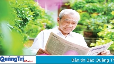 Senden Sie Liebe an die Quang Tri Zeitung