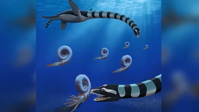 Les experts ont identifié le fossile de monstre géant vieux de 85 millions d'années comme appartenant à une nouvelle espèce appelée Traskasaura sandrae.