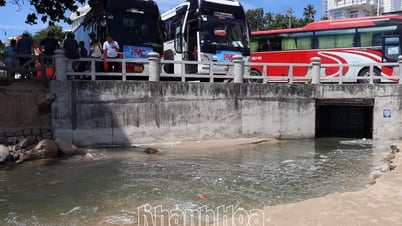 สถานการณ์น้ำสกปรกจากสถานีสูบน้ำดังตัตที่ไหลลงสู่อ่าวนาตรังได้รับการบำบัดแล้ว