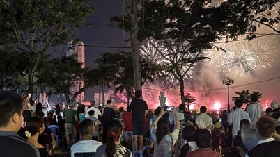 5月31日夜の漢江沿いの刺激的な映像
