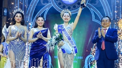 La belle Nguyen Thi My Linh couronnée Miss Vietnam Mer et Îles 2025