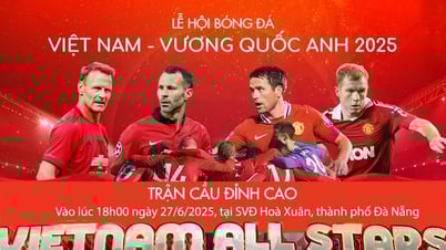 Dàn sao huyền thoại MU sẽ có mặt trên sân vận động Hòa Xuân