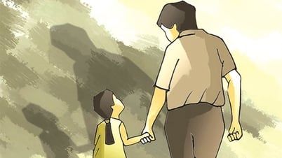 My father taught me to be resilient.