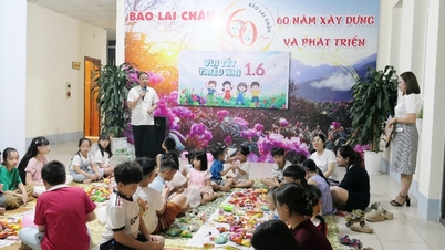 Periódico Lai Chau: Organizando el Día del Niño el 1 de junio