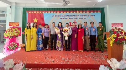 TP. Long Xuyên thêm trường mầm non đạt chuẩn quốc gia mức độ 2